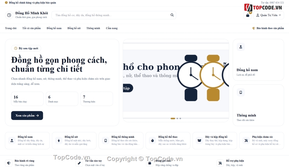 Web đồng hồ,website bán đồng hồ,bán đồng hồ